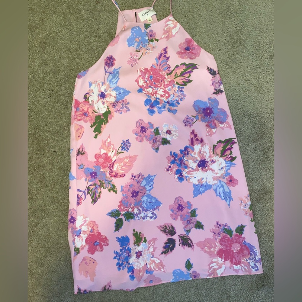 Everly Flower Pink Dress